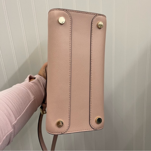 Kate Spade Sydney Medium Satchel Leather Bag in Pink Vellum - Picture 6 of 8